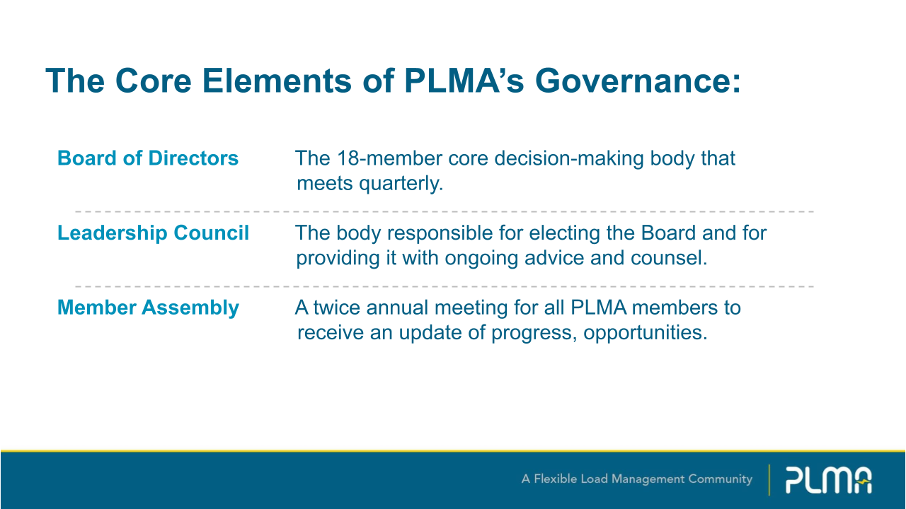 PLMA Leadership