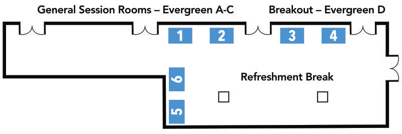 2025 PLMA EV Symposium Sponsor Floorplan