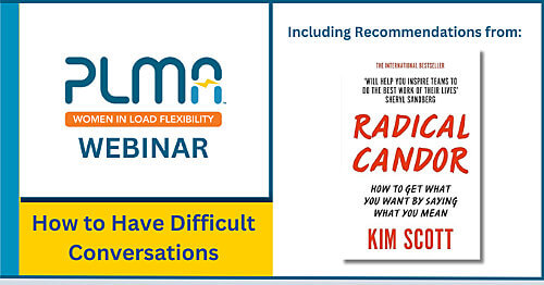 Webinar promo image for How to Have Difficult Conversations, featuring the book Radical Candor by Kim Scott.