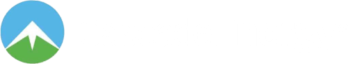 Cascade Energy logo with a blue and green mountain icon and the text CascadeEnergy in white on a light gray background.
